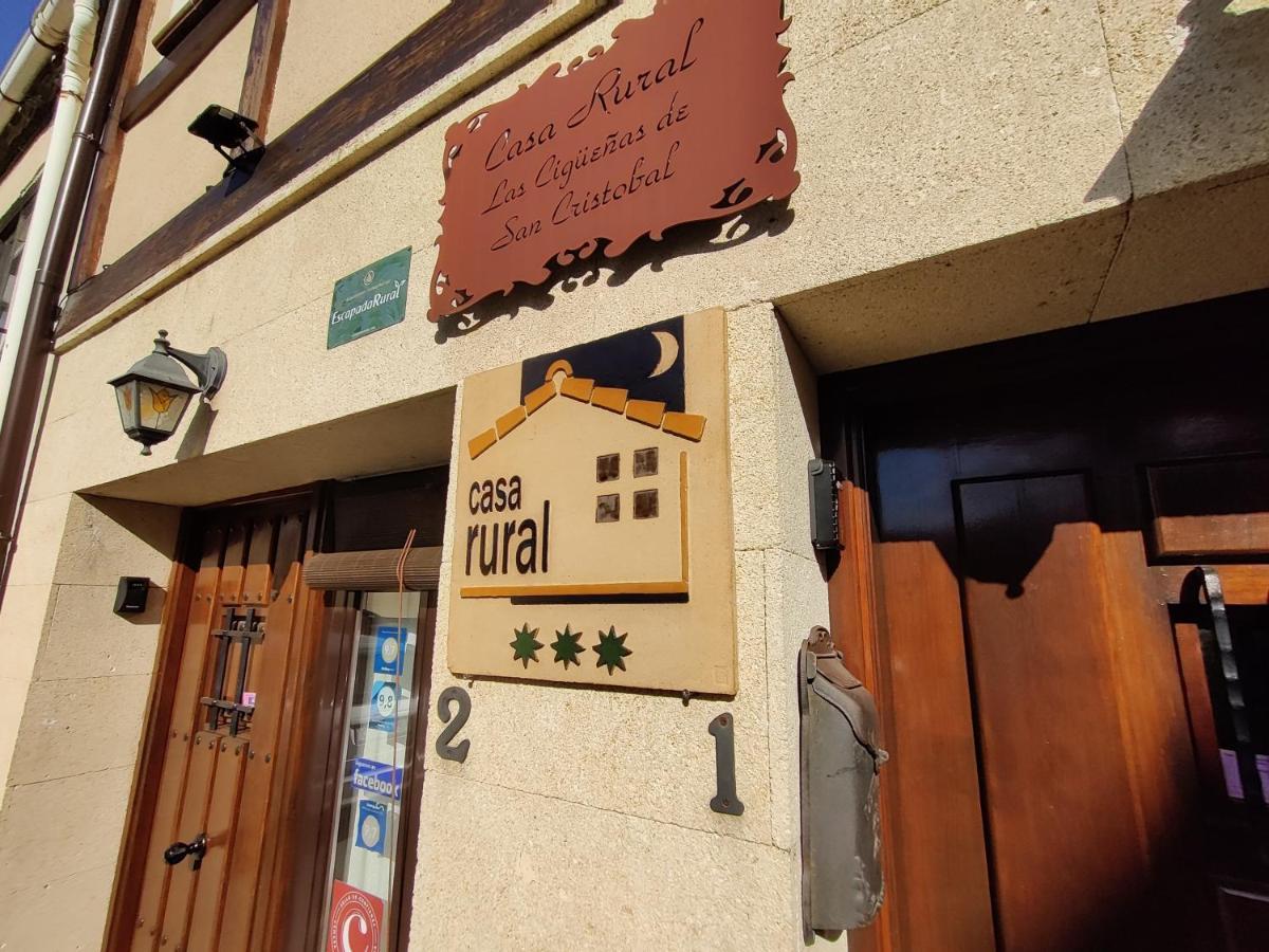 Las Cigueenas De San Cristobal San Cristóbal de Segovia Exterior foto